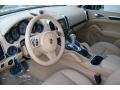 Luxor Beige 2012 Porsche Cayenne S Hybrid Interior Color