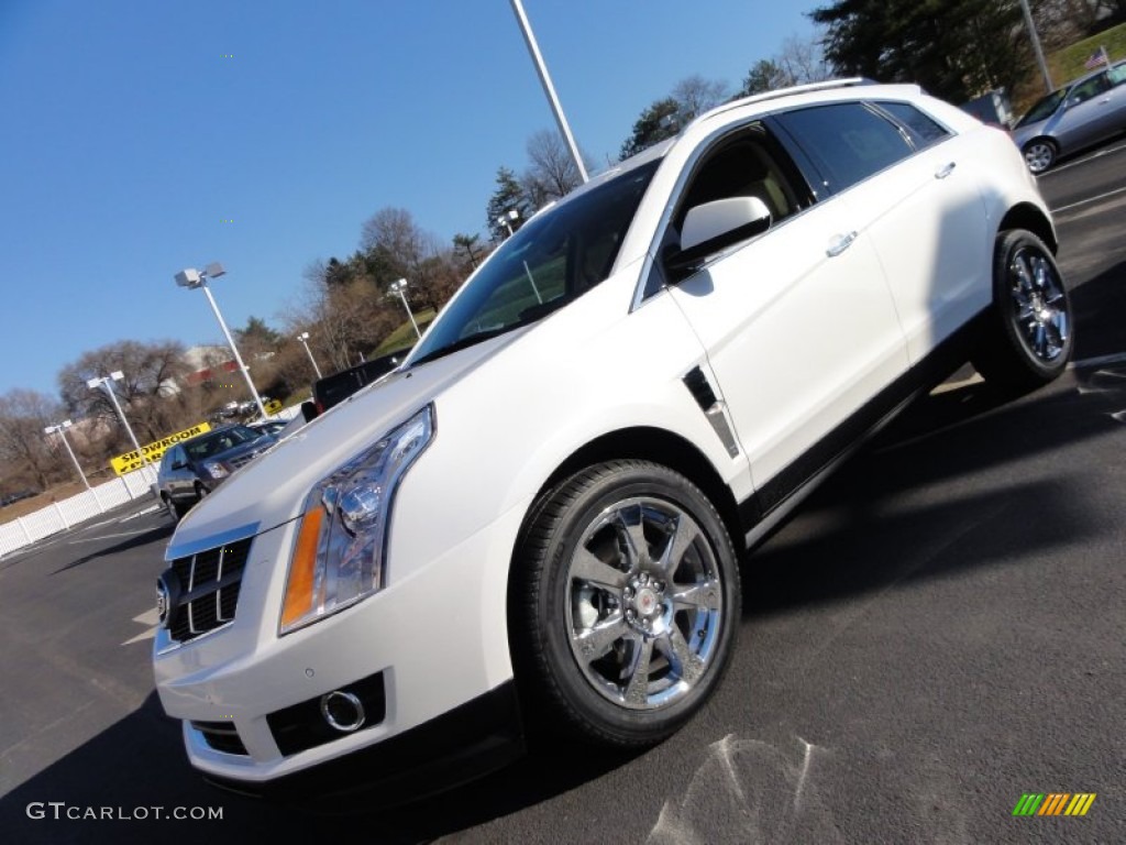 2012 SRX Performance AWD - Platinum Ice Tricoat / Shale/Brownstone photo #1