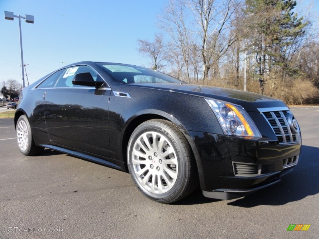 Black Diamond Tricoat 2012 Cadillac CTS 4 AWD Coupe Exterior Photo #59336335