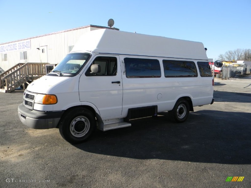 2000 Ram Van 3500 Passenger Wheelchair Access - Bright White / Mist Gray photo #3