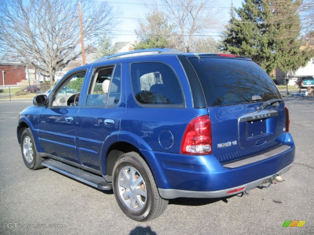 2006 Rainier CXL AWD - Deep Sapphire Blue Metallic / Gray photo #5