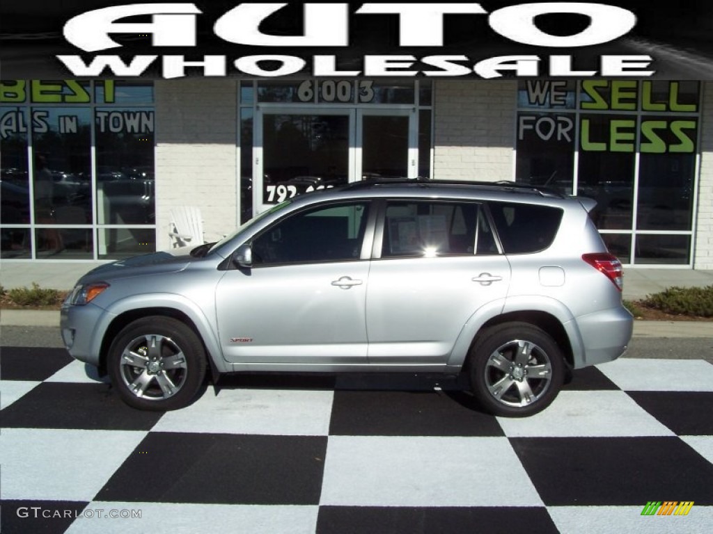 2011 RAV4 V6 Sport 4WD - Classic Silver Metallic / Ash photo #1