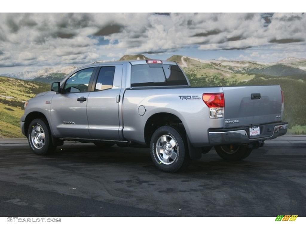 2012 Tundra TRD Double Cab 4x4 - Silver Sky Metallic / Black photo #3