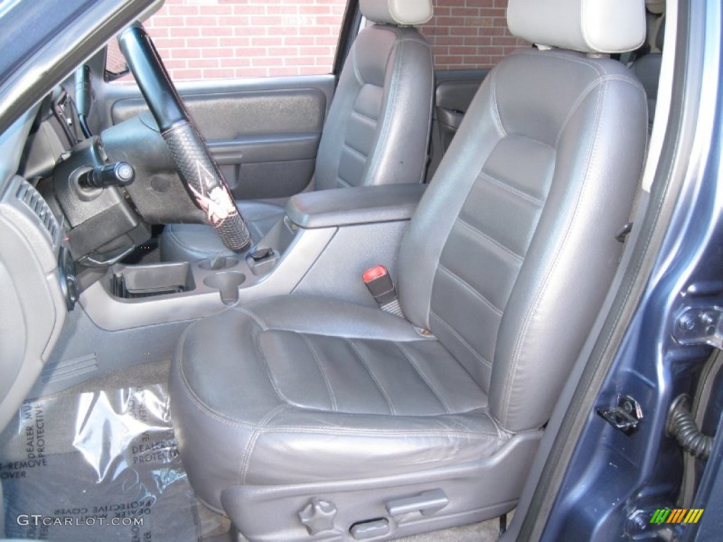 Graphite Interior 2002 Ford Explorer XLT 4x4 Photo #59338120