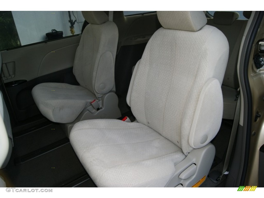 Bisque Interior 2012 Toyota Sienna LE AWD Photo #59338342