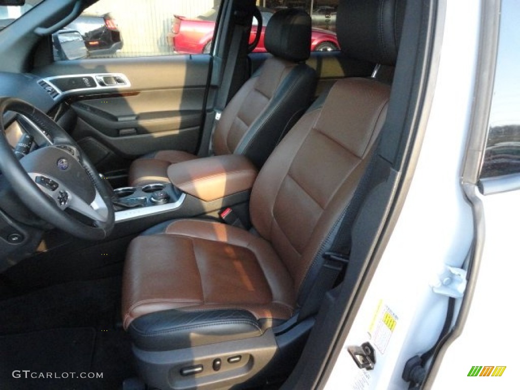 Pecan/Charcoal Interior 2011 Ford Explorer Limited 4WD Photo #59338348