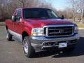 2002 Toreador Red Metallic Ford F350 Super Duty XLT SuperCab 4x4  photo #8