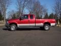 2002 Toreador Red Metallic Ford F350 Super Duty XLT SuperCab 4x4  photo #13