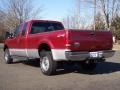 2002 Toreador Red Metallic Ford F350 Super Duty XLT SuperCab 4x4  photo #16