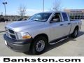 2010 Bright Silver Metallic Dodge Ram 1500 ST Quad Cab  photo #1