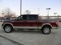 Royal Red Metallic 2010 Ford F150 King Ranch SuperCrew 4x4 Exterior
