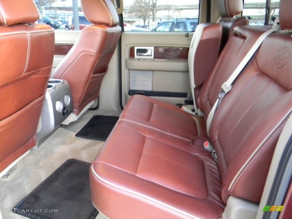 Chapparal Leather Interior 2010 Ford F150 King Ranch SuperCrew 4x4 Photo #59342182