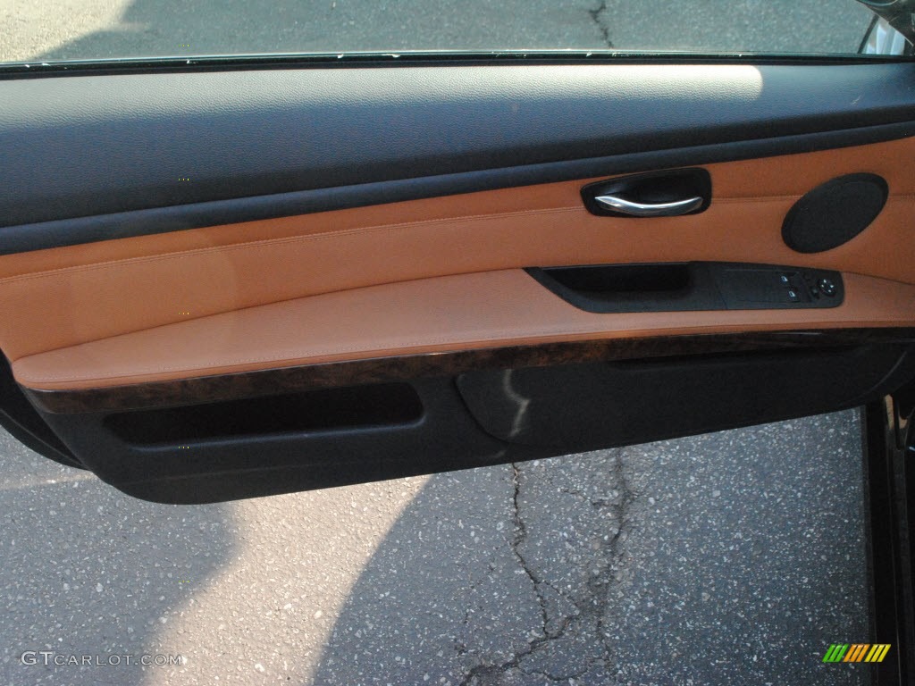 2009 3 Series 328i Coupe - Jet Black / Saddle Brown Dakota Leather photo #15