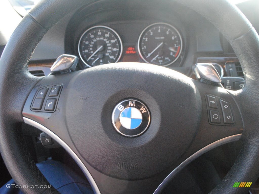 2009 3 Series 328i Coupe - Jet Black / Saddle Brown Dakota Leather photo #18