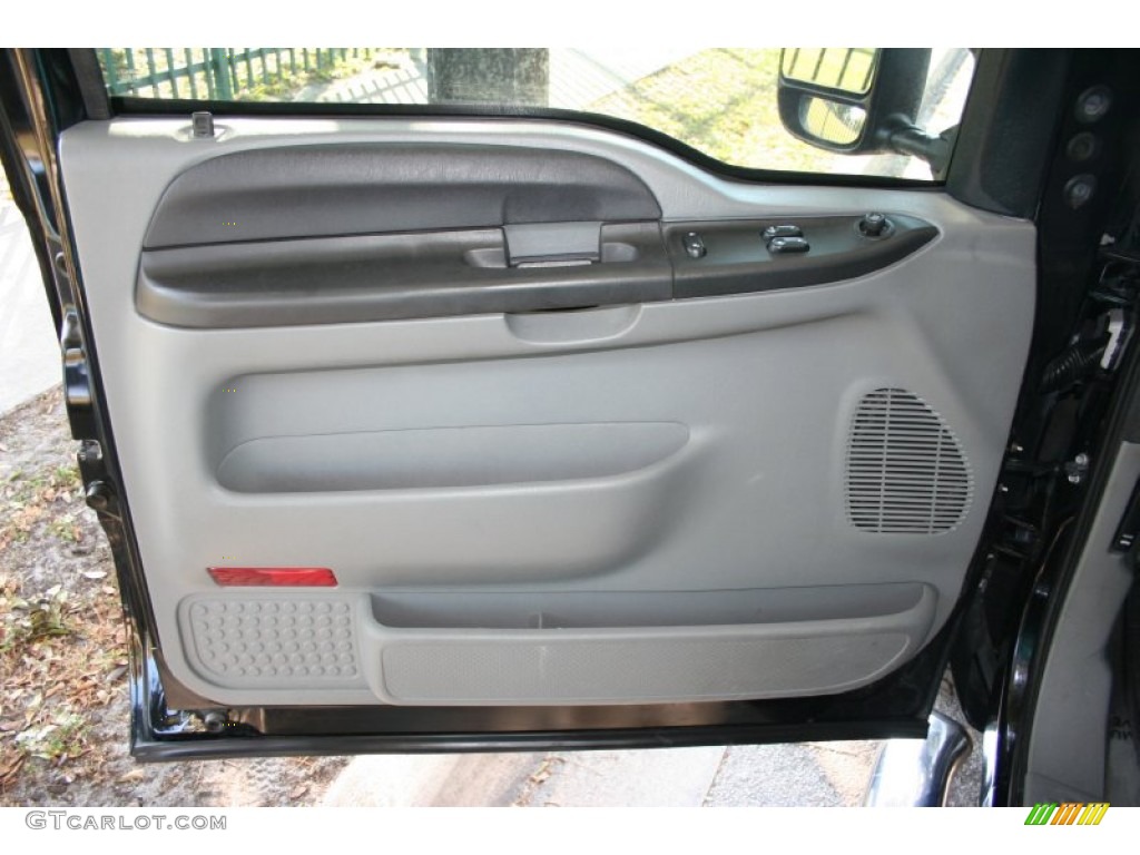 2007 Ford F250 Super Duty FX4 SuperCab 4x4 Medium Flint Door Panel Photo #59343292