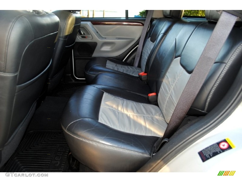Dark Slate Gray Interior 2004 Jeep Grand Cherokee Overland 4x4 Photo #59344954