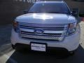 2012 White Suede Ford Explorer XLT EcoBoost  photo #2