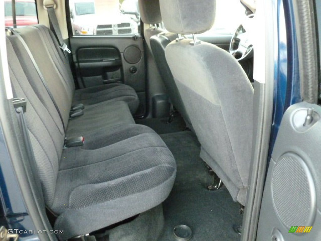 2003 Ram 1500 SLT Quad Cab 4x4 - Patriot Blue Pearl / Dark Slate Gray photo #17