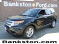 2012 Tuxedo Black Metallic Ford Explorer XLT EcoBoost  photo #1