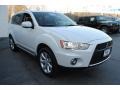 2010 Diamond White Pearl Mitsubishi Outlander GT 4WD  photo #7