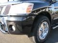 2004 Galaxy Black Nissan Titan LE Crew Cab 4x4  photo #4