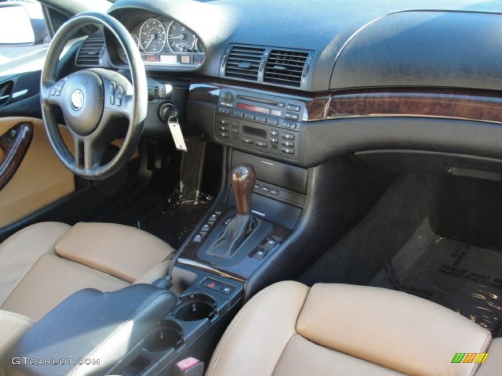 2006 3 Series 330i Convertible - Black Sapphire Metallic / Natural Brown photo #16