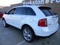 2012 White Platinum Metallic Tri-Coat Ford Edge Limited  photo #4