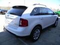 2012 White Platinum Metallic Tri-Coat Ford Edge Limited EcoBoost  photo #3