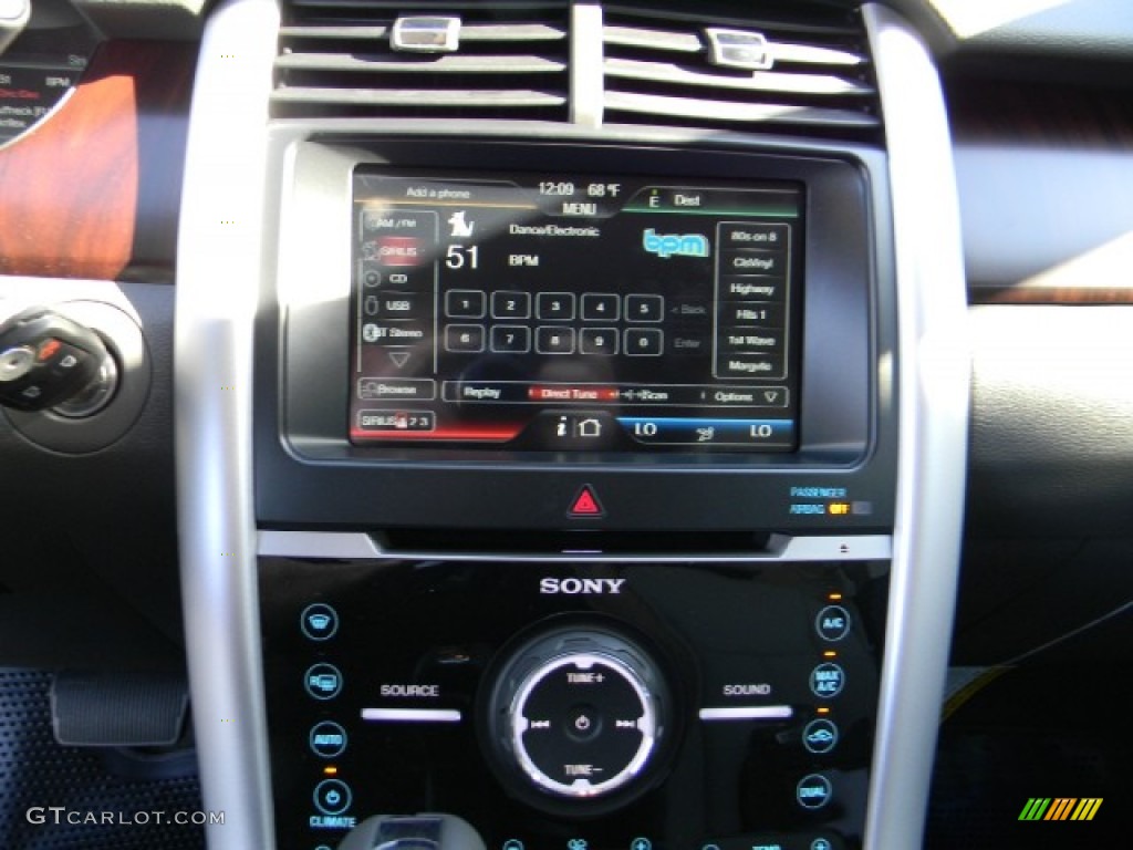 2012 Edge Limited EcoBoost - White Platinum Metallic Tri-Coat / Medium Light Stone photo #11