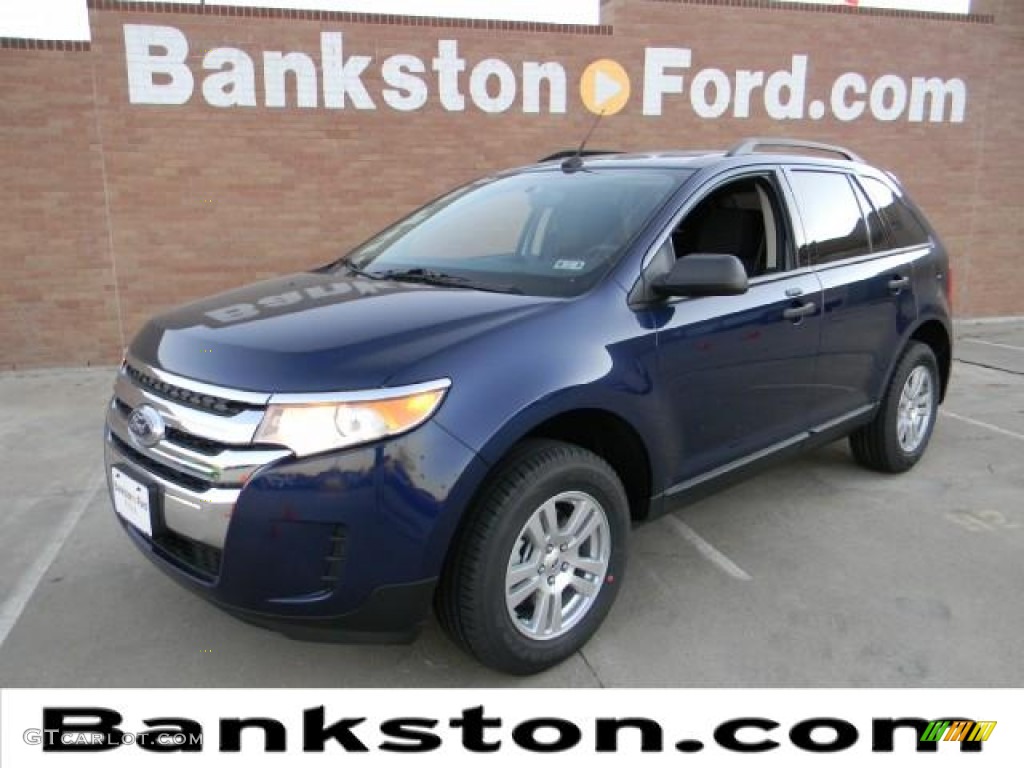 2012 Edge SE - Dark Blue Pearl Metallic / Charcoal Black photo #1
