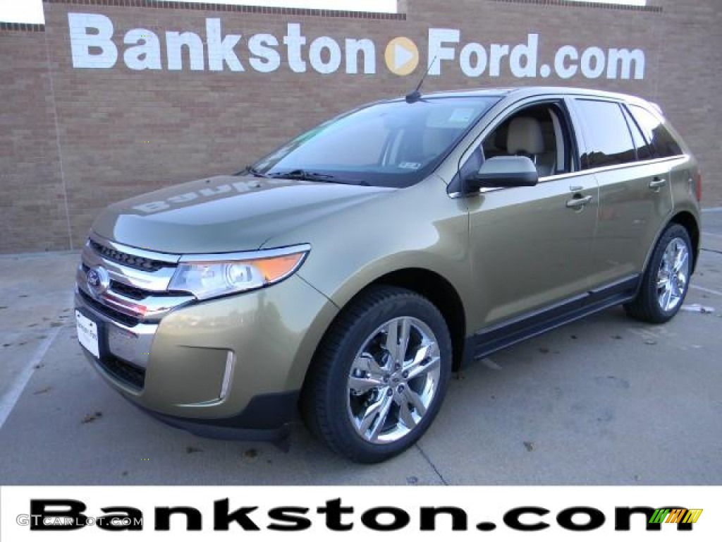 2012 Edge Limited EcoBoost - Ginger Ale Metallic / Medium Light Stone photo #1