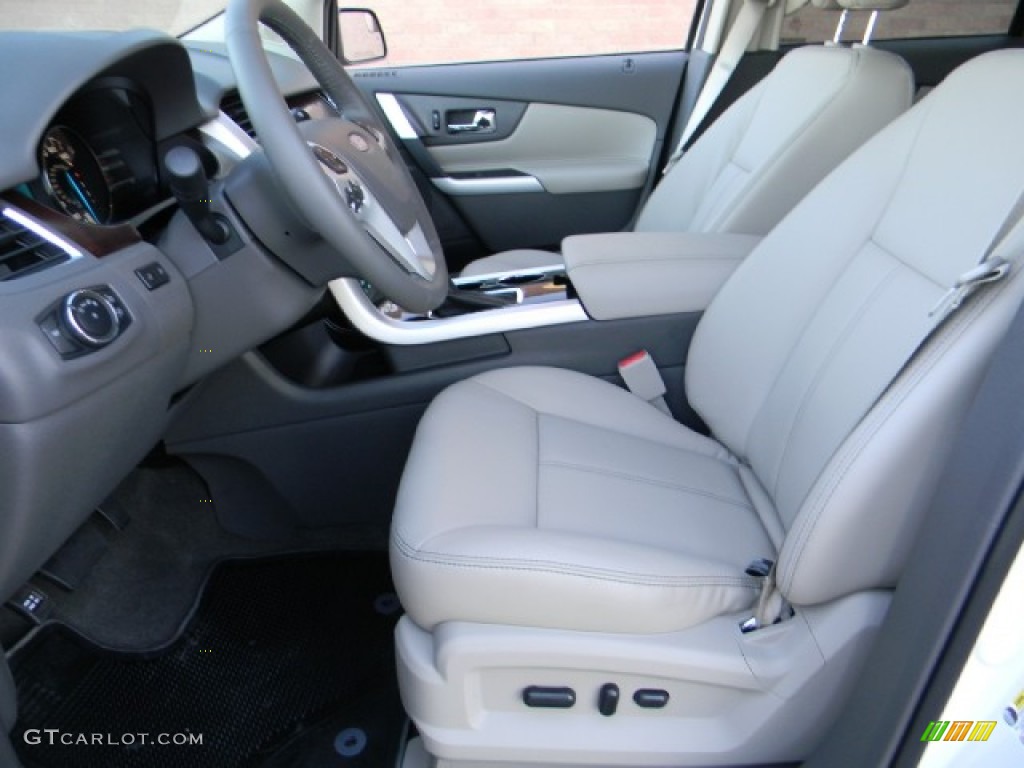 2012 Edge Limited - White Platinum Metallic Tri-Coat / Medium Light Stone photo #9