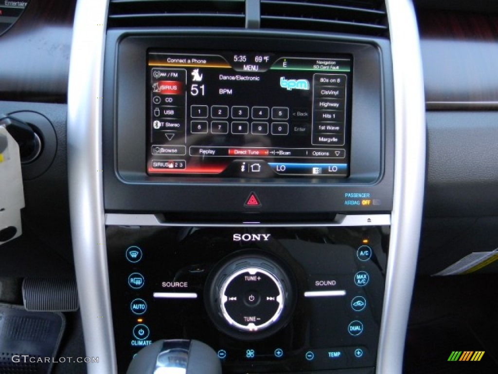 2012 Edge Limited - White Platinum Metallic Tri-Coat / Medium Light Stone photo #11