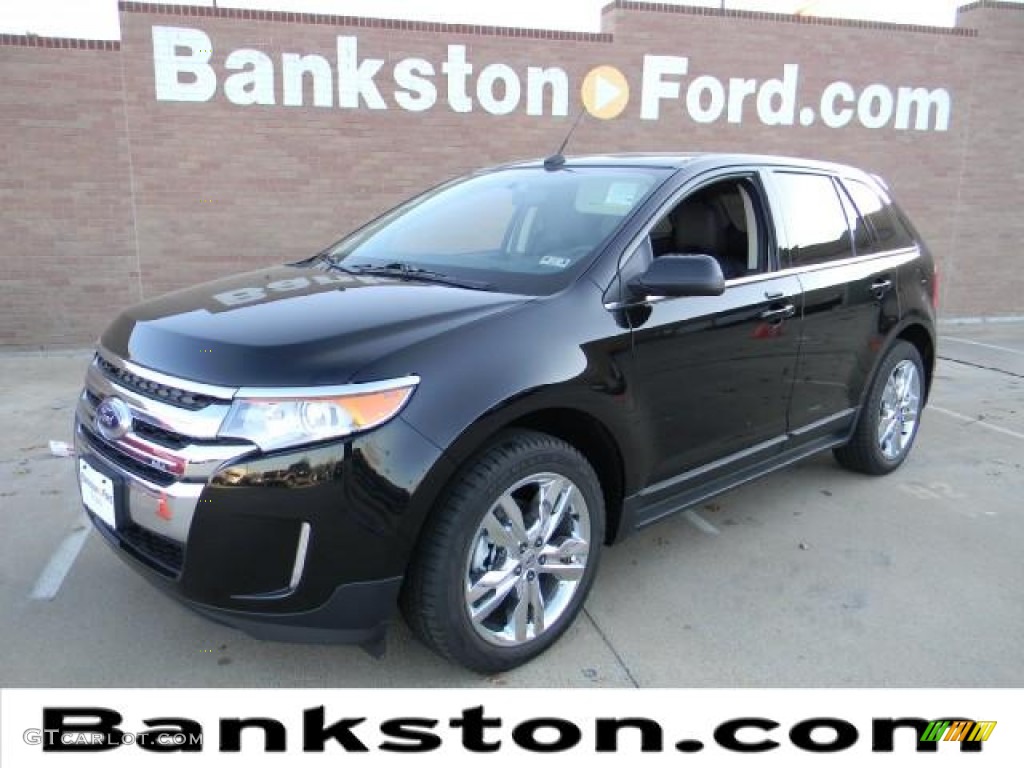 2012 Edge Limited EcoBoost - Black / Charcoal Black photo #1