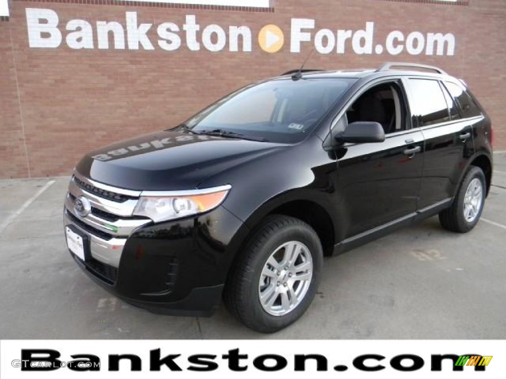 2012 Edge SE - Black / Charcoal Black photo #1