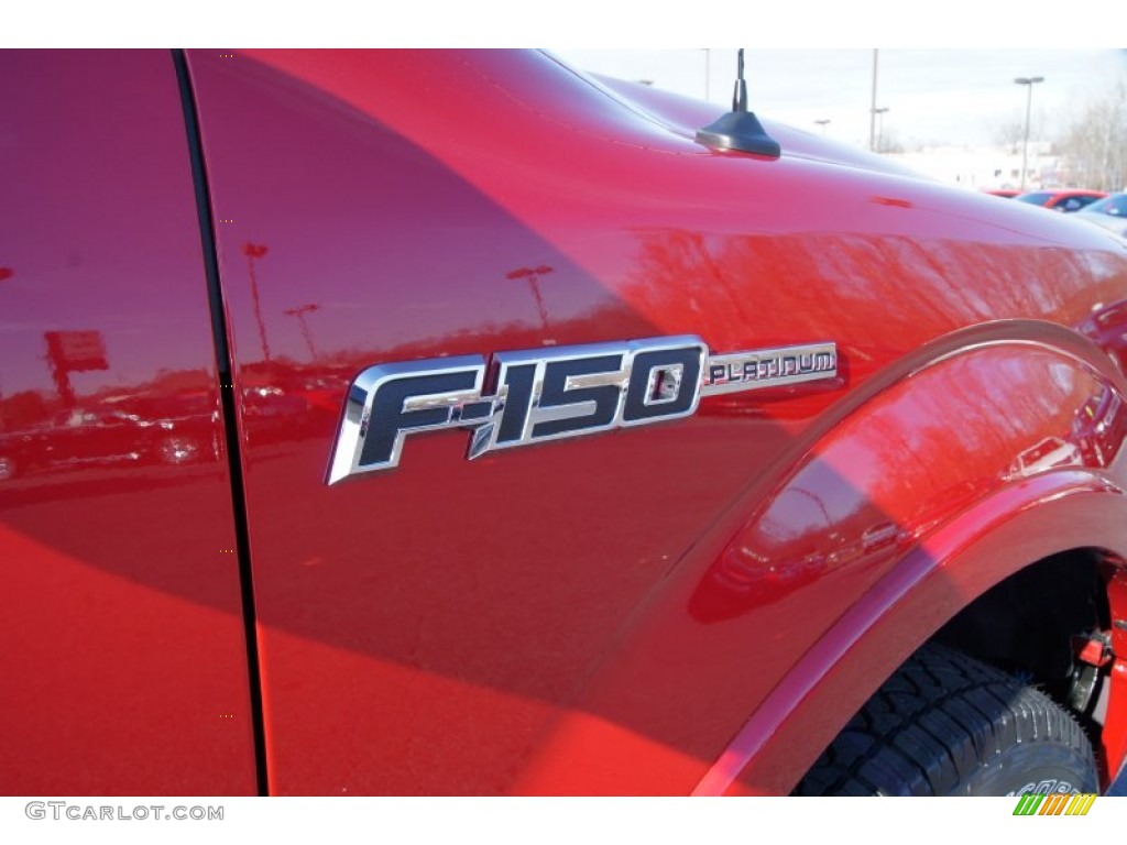 2012 Ford F150 Platinum SuperCrew 4x4 Marks and Logos Photo #59349808
