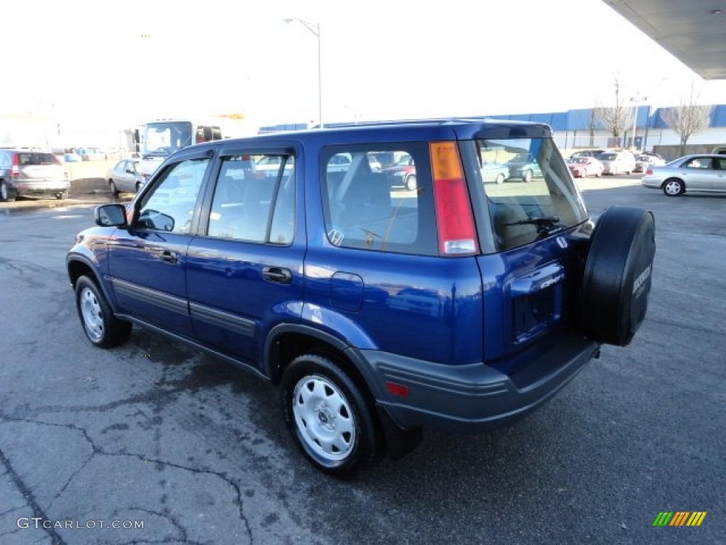1997 CR-V 4WD - Submarine Blue Pearl / Charcoal photo #3