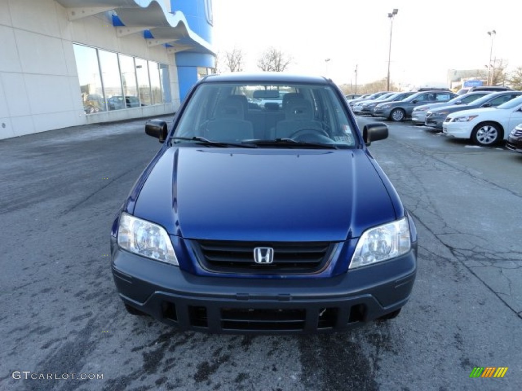 1997 CR-V 4WD - Submarine Blue Pearl / Charcoal photo #8