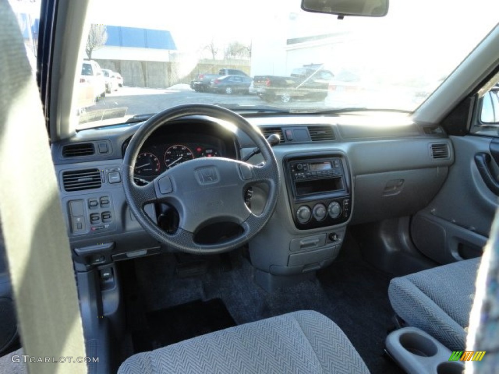 1997 CR-V 4WD - Submarine Blue Pearl / Charcoal photo #12