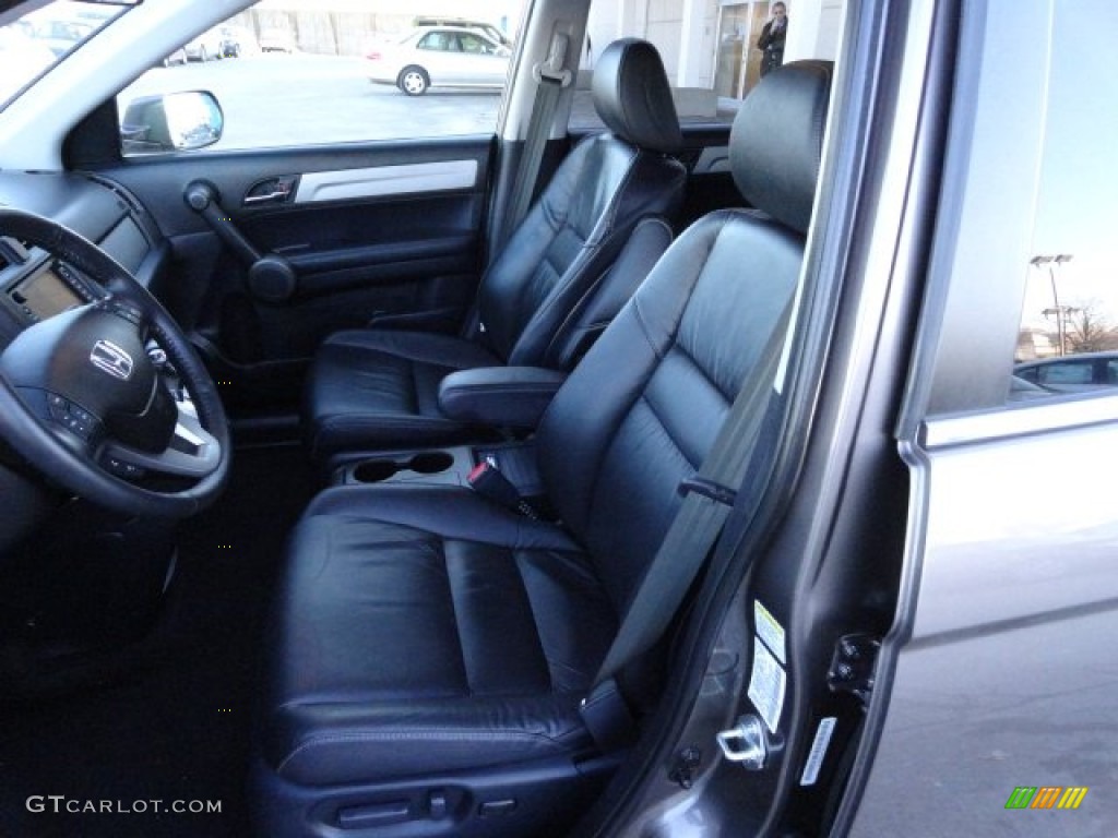 Black Interior 2011 Honda CR-V EX-L 4WD Photo #59351017