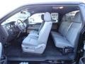 Steel Gray 2012 Ford F150 XLT SuperCab 4x4 Interior Color