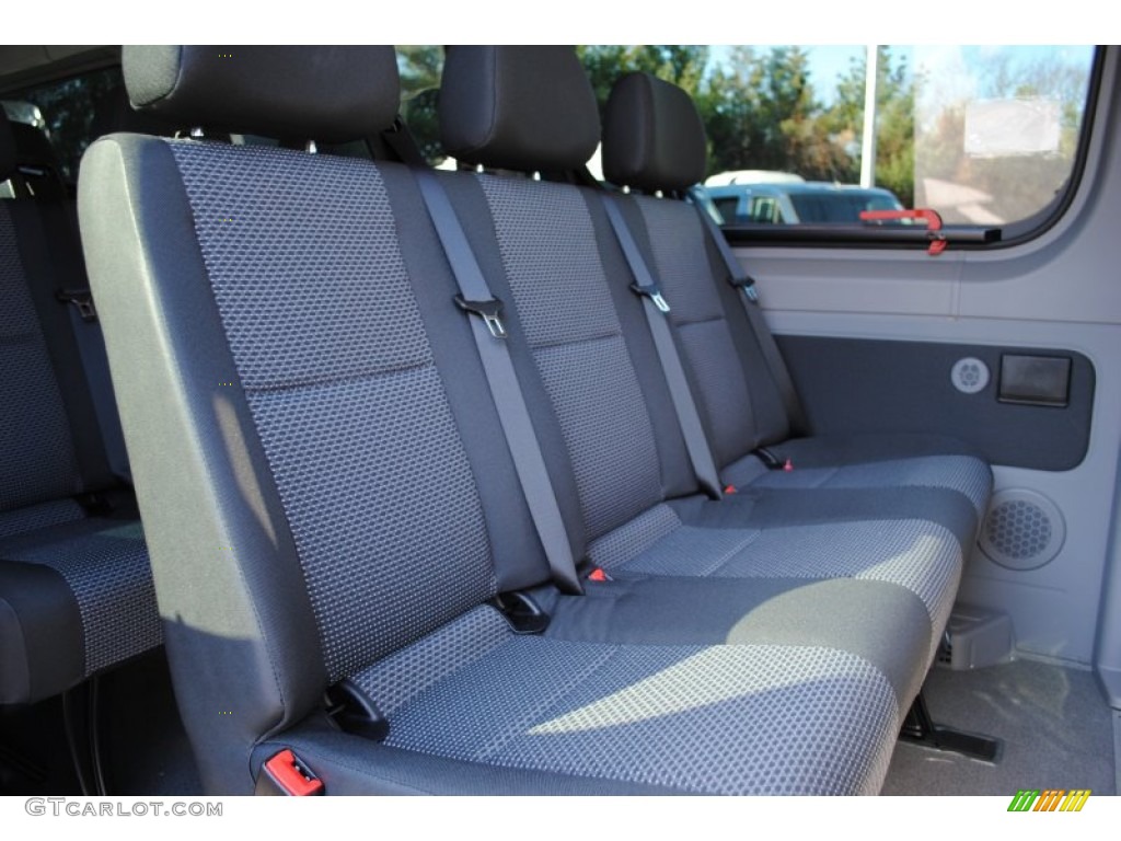 2011 Sprinter 2500 High Roof Passenger Van - Black / Black photo #14