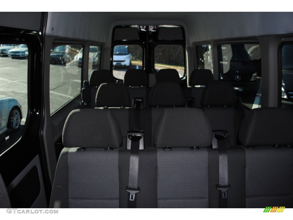 2011 Sprinter 2500 High Roof Passenger Van - Black / Black photo #15