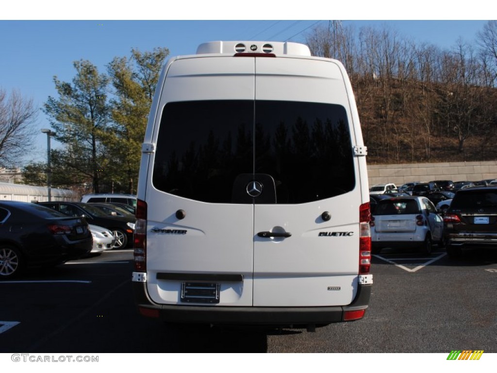 2011 Sprinter 3500 High Roof Passenger Van - Arctic White / Black photo #5