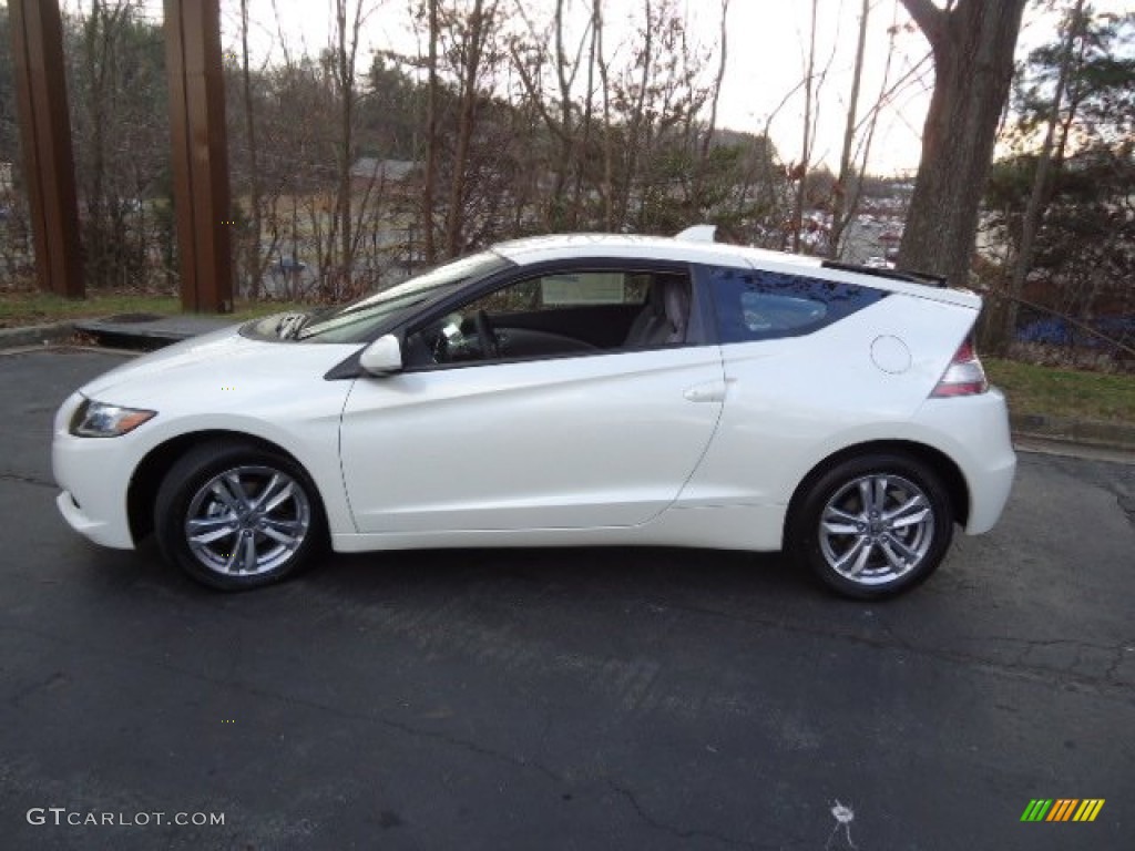 Premium White Pearl 2012 Honda CR-Z EX Sport Hybrid Exterior Photo #59353423