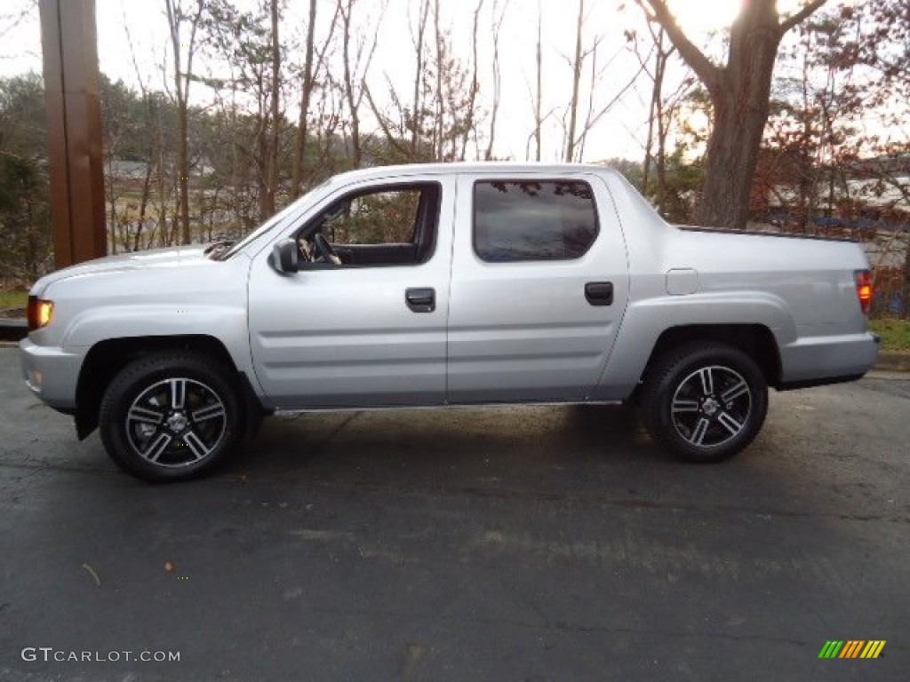 Alabaster Silver Metallic 2012 Honda Ridgeline Sport Exterior Photo #59353633