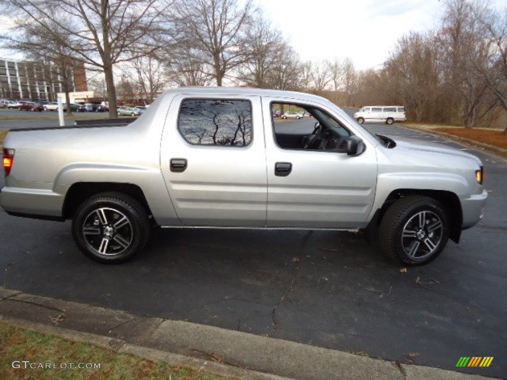 Alabaster Silver Metallic 2012 Honda Ridgeline Sport Exterior Photo #59353657