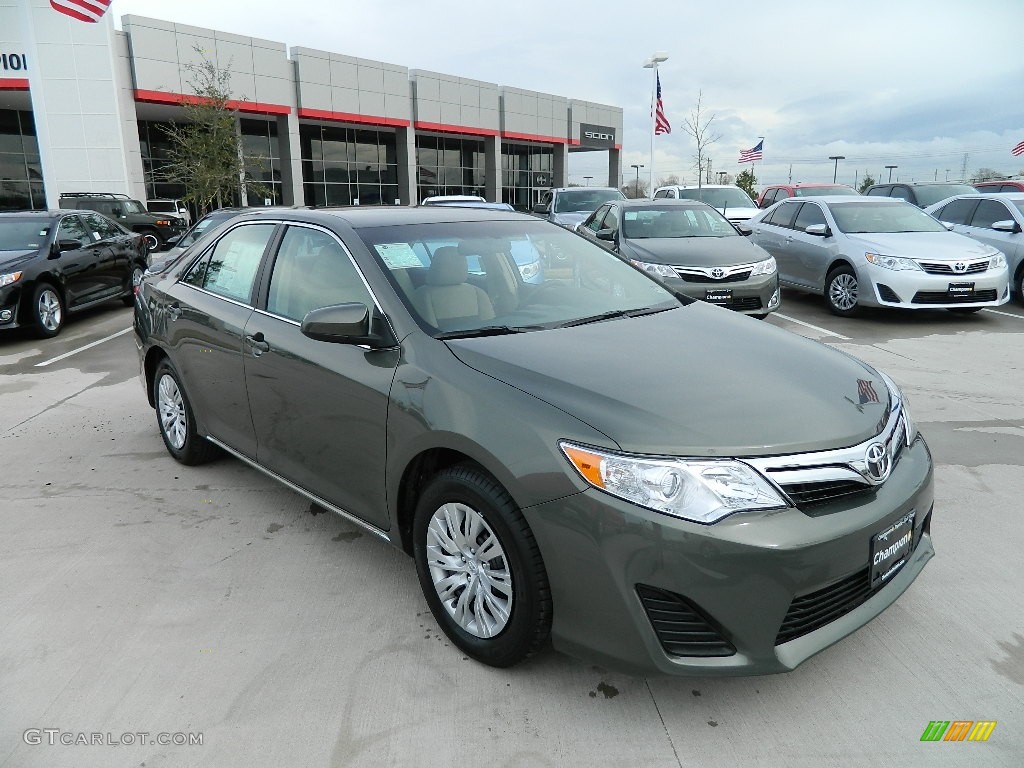 Cypress Green Pearl 2012 Toyota Camry LE Exterior Photo #59353777