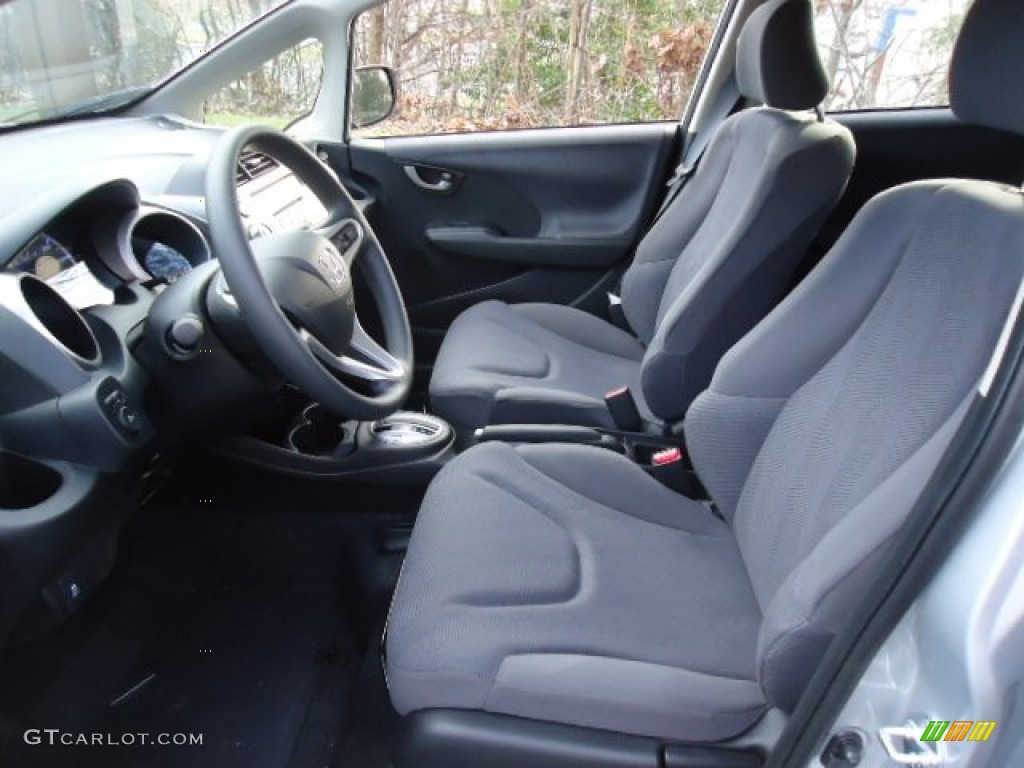 Gray Interior 2012 Honda Fit Standard Fit Model Photo #59354134