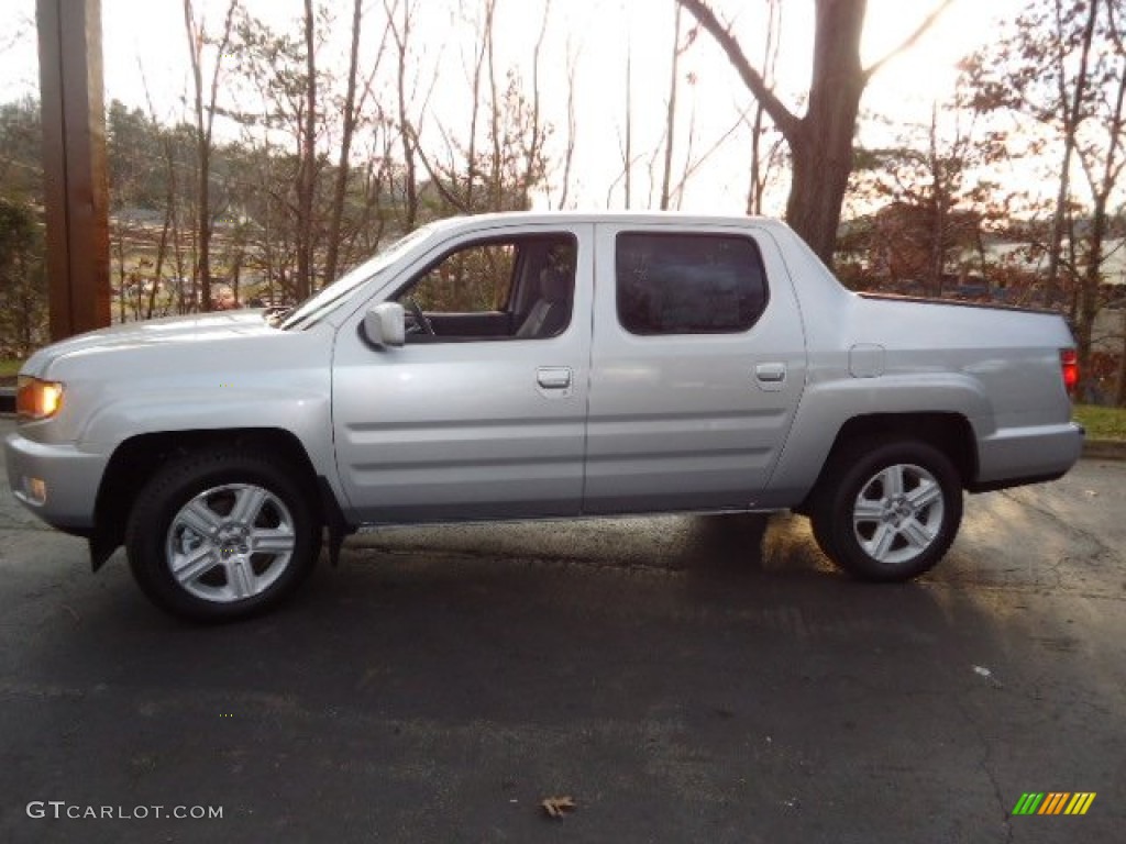 Alabaster Silver Metallic 2012 Honda Ridgeline RTL Exterior Photo #59354305